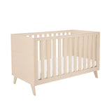 Babymore Dante Cot Bed - Natural