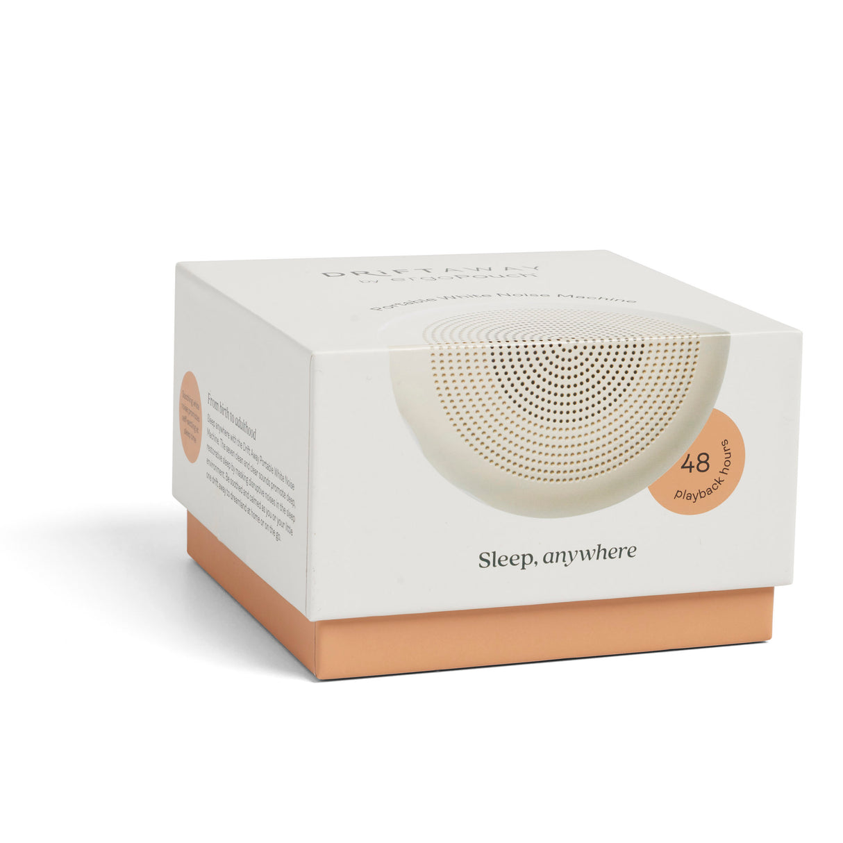 ergoPouch Driftaway Rechargeable White Noise Machine & Night Light