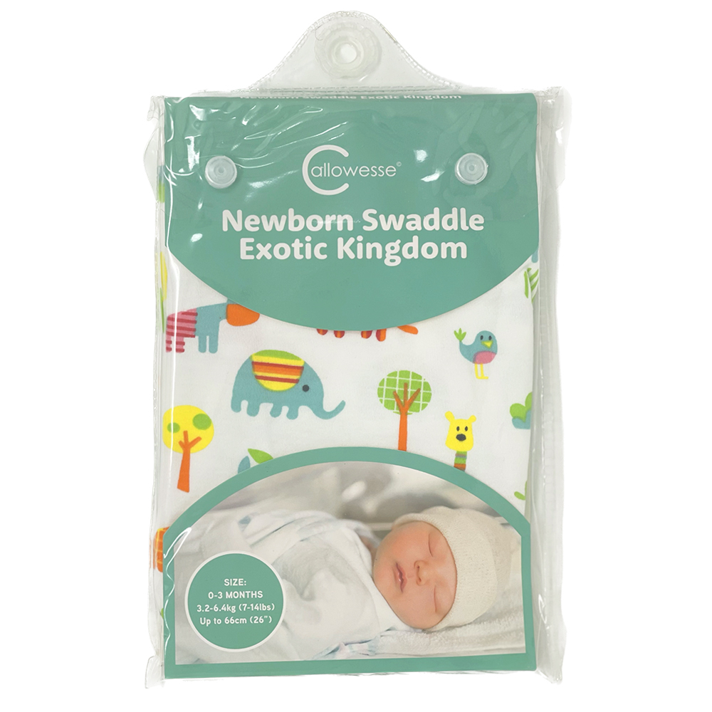 Callowesse Newborn Baby Swaddle 0-3 Months – Exotic Kingdom