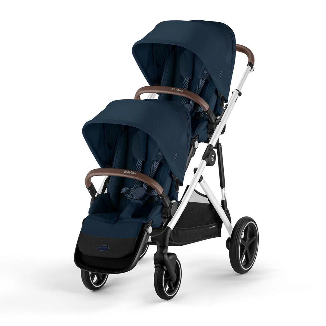 Cybex Gazelle S Twin Pushchair with Second Seat Unit - Ocean Blue