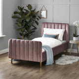 Obaby Gatsby Single Bed - Velvet Pink