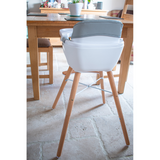 Callowesse Elata 3-In-1 Scandi Wooden Highchair – Grey