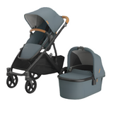 UPPAbaby Vista V3 Travel System Bundle with Cybex Cloud T Car Seat and ISOFIX Base - Dillan