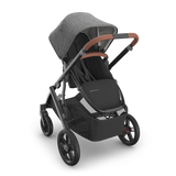 UPPAbaby Vista V3 Travel System Bundle with Cybex Cloud T Car Seat and ISOFIX Base - Greyson