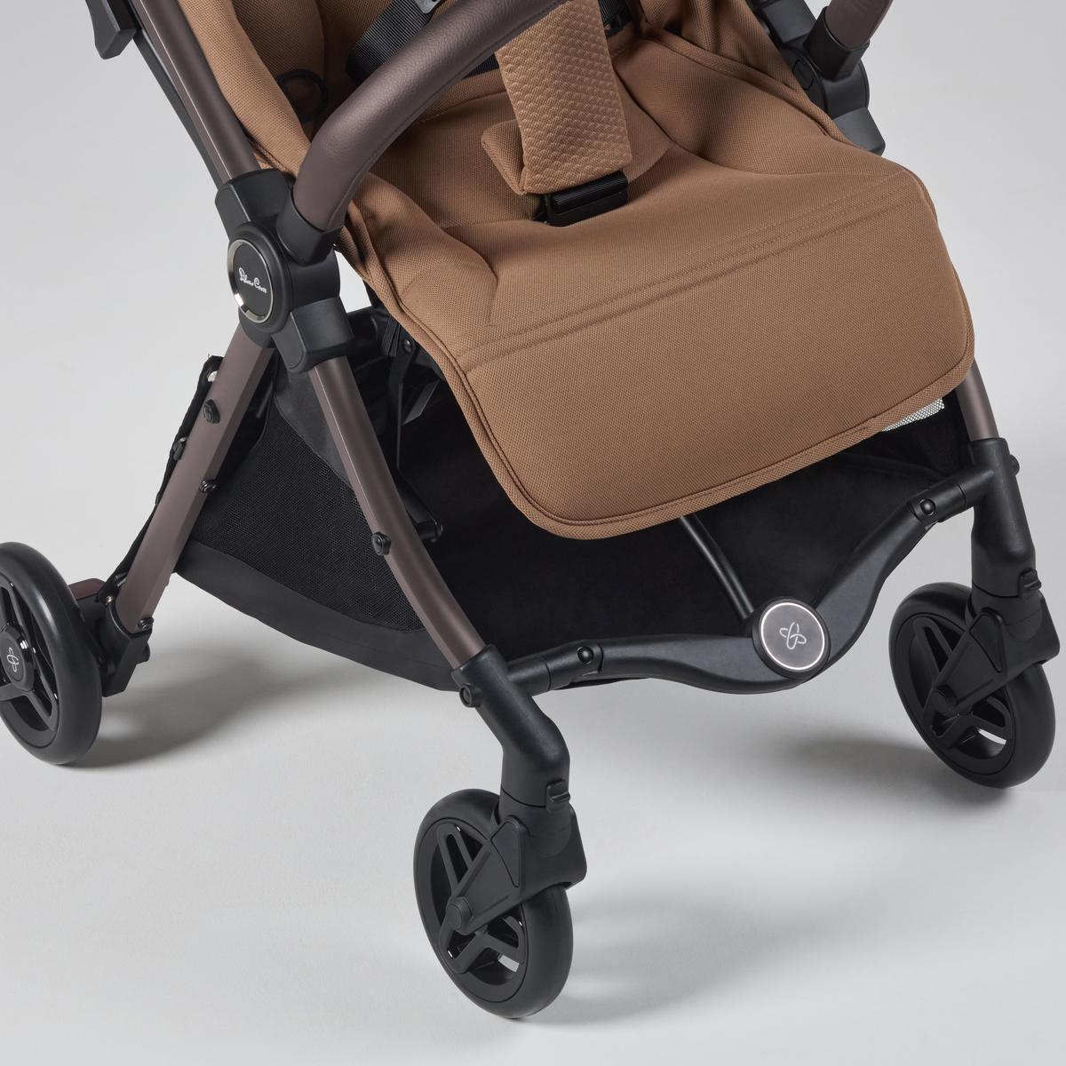 Silver Cross Jet 5 Compact Stroller - Cinnamon