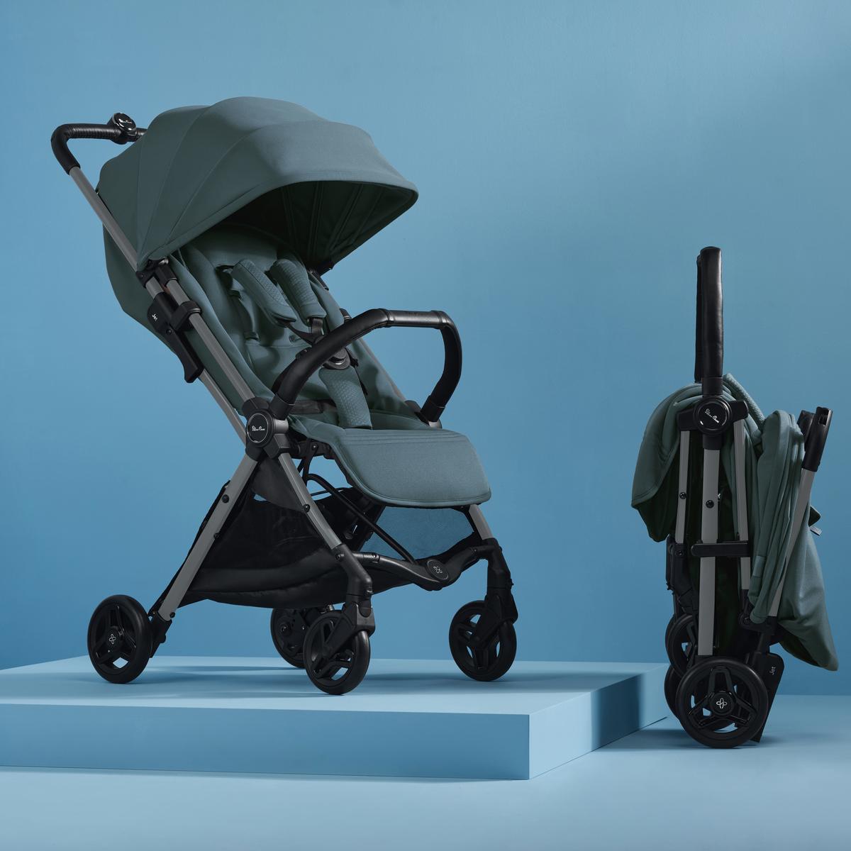 Silver Cross Jet 5 Compact Stroller - Mineral