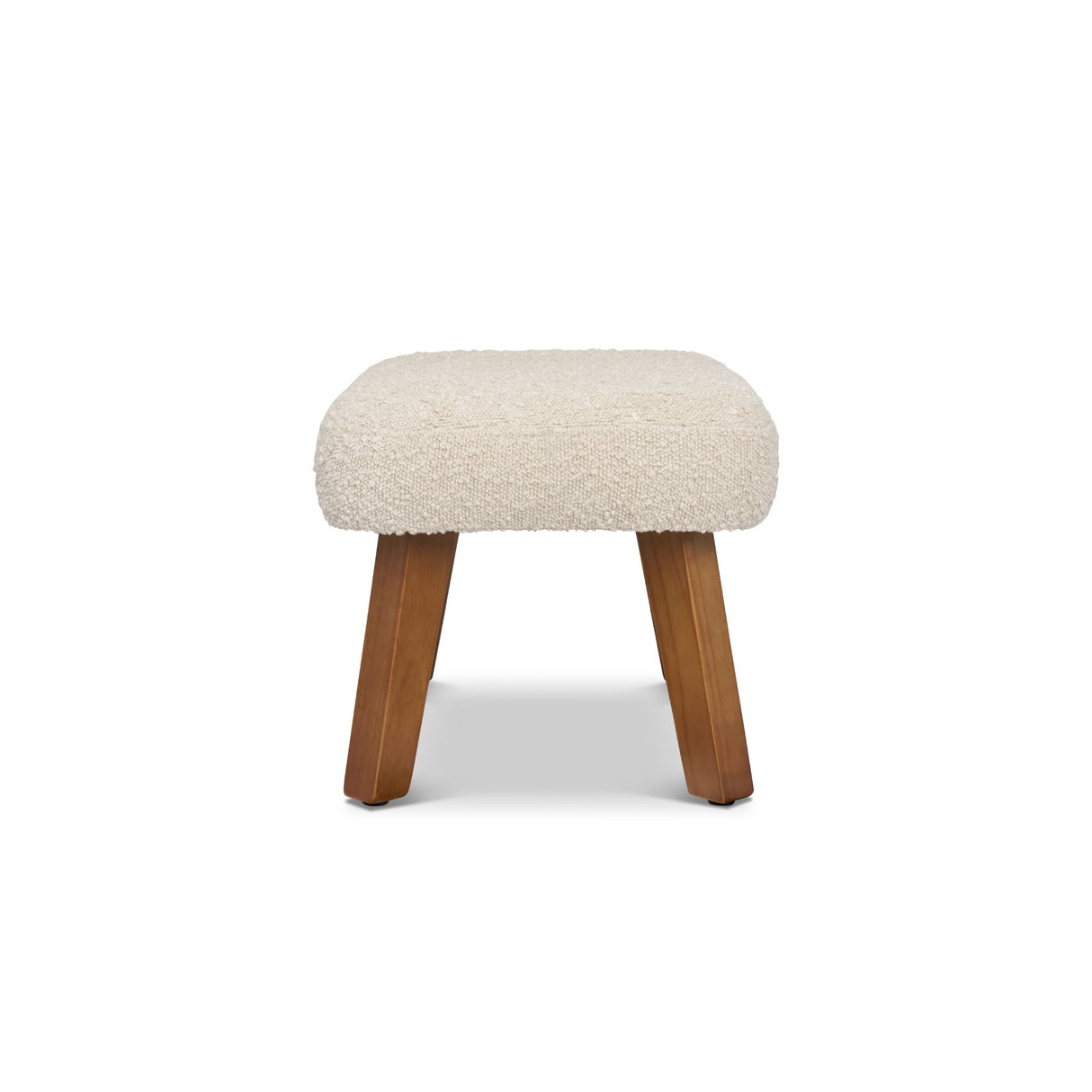 Tutti Bambini Jonah Luxe Rocking Chair and Foot Stool - Boucle Mushroom