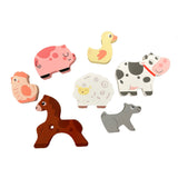 Just For Me Children's Educational Wooden Puzzle - Farm Animals