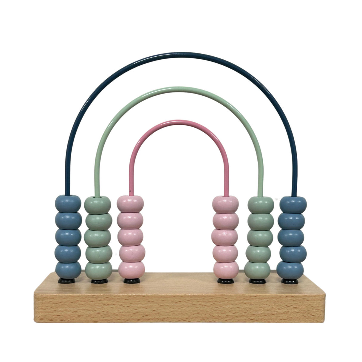 Just For Me Children's Wooden Rainbow Abacus