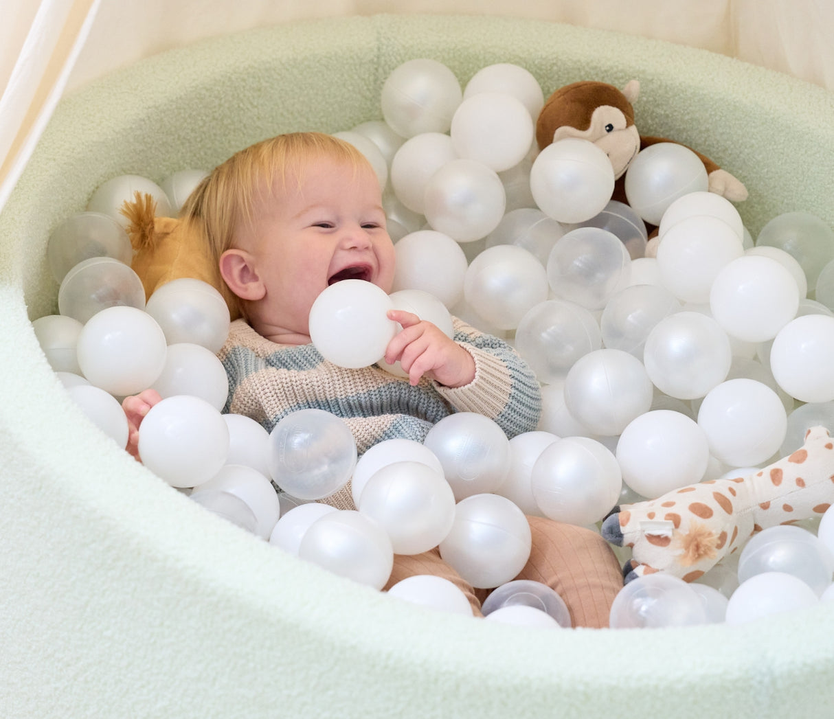 Tutti Bambini Bola Baby Ball Pit with Balls - Sea Mist