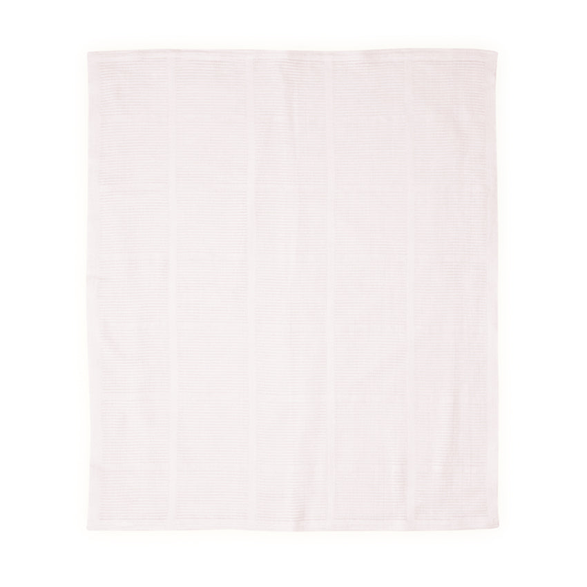 Lorelli Cotton Cellular Baby Blanket 75 x 100cm - White