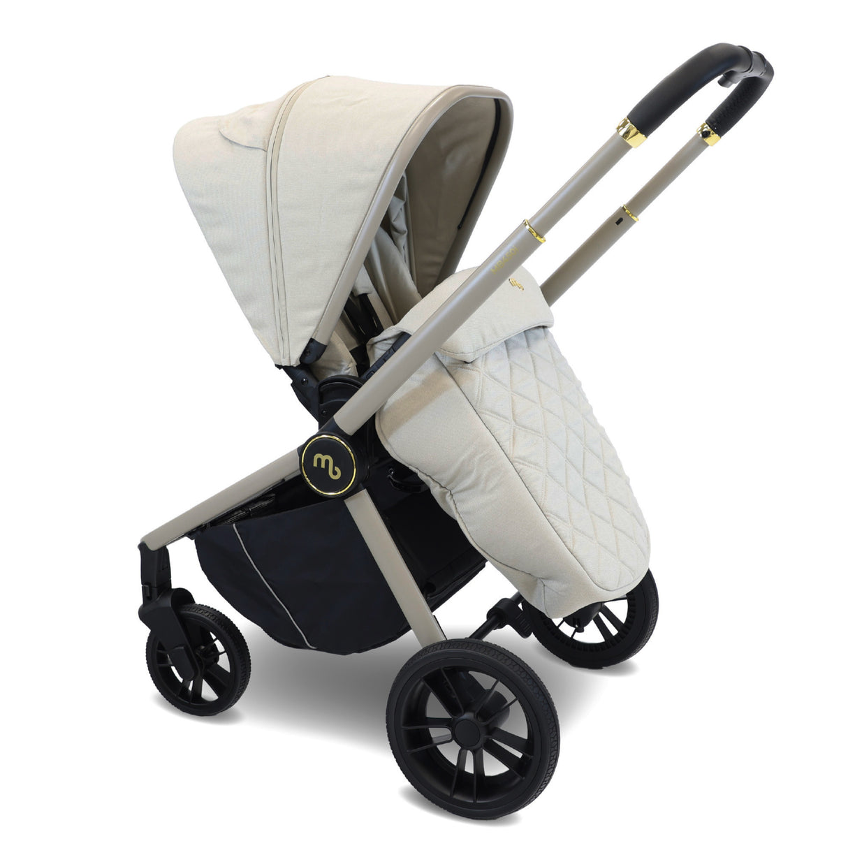 My Babiie 450i Travel System with Infant Carrier - Ivory