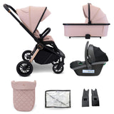 My Babiie 450i Travel System with Infant Carrier - Pastel Pink