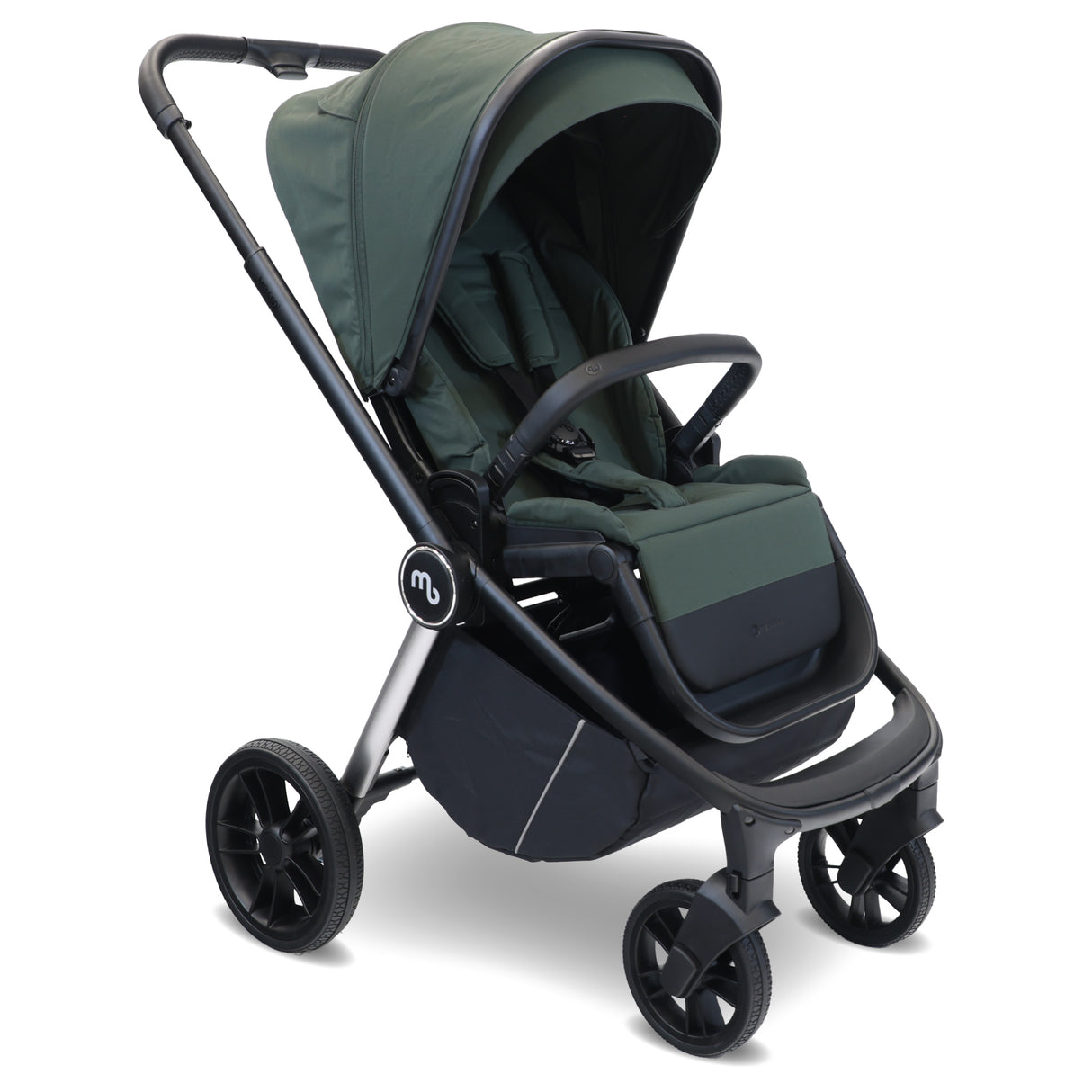 My Babiie 450i Travel System with Infant Carrier - Forest Green