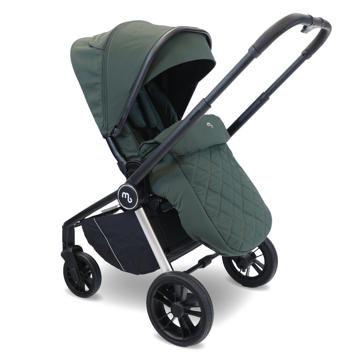 My Babiie 450i Travel System with Infant Carrier - Forest Green