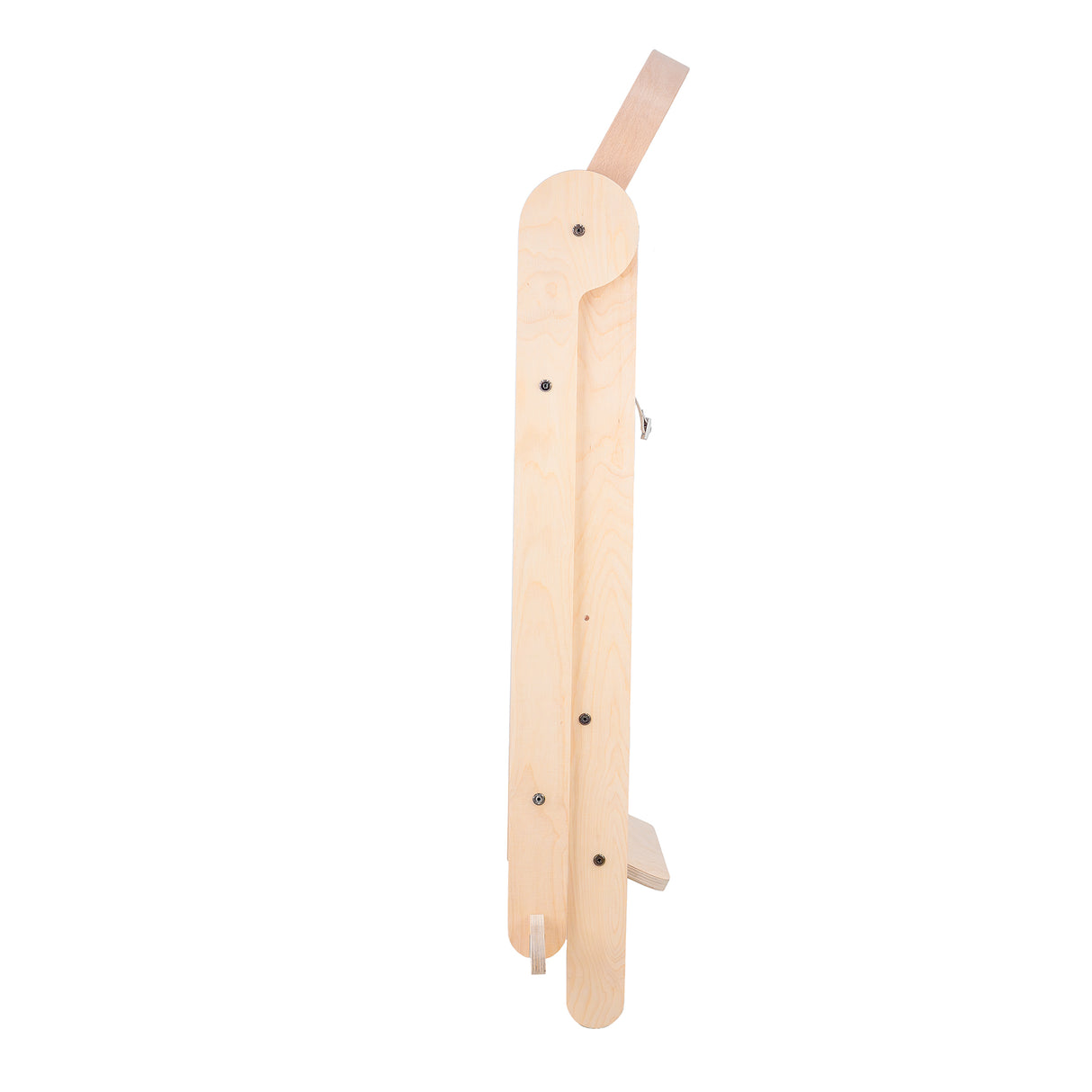 MamaToyz Folding Learning Tower - Natural Beech Wood Montessori Child Safety Platform V2