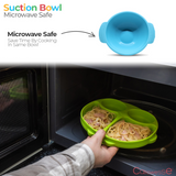 Callowesse Silicone Suction Bowl - Blue