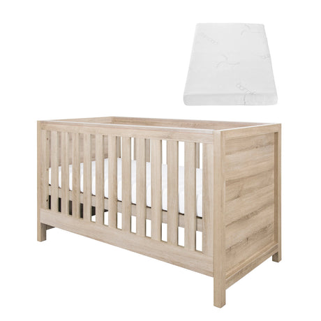 Tutti Bambini Modena Cot Bed - Oak