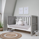 Tutti Bambini Modena Cot Bed - Grey Ash & White