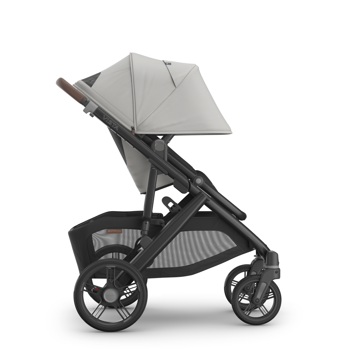 UPPAbaby Vista V3 Travel System Bundle with Cybex Cloud T Car Seat and ISOFIX Base - Savannah