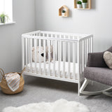 Obaby Bantam Space Saver Cot - White