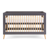 Obaby Maya Cot Bed - Slate with Natural