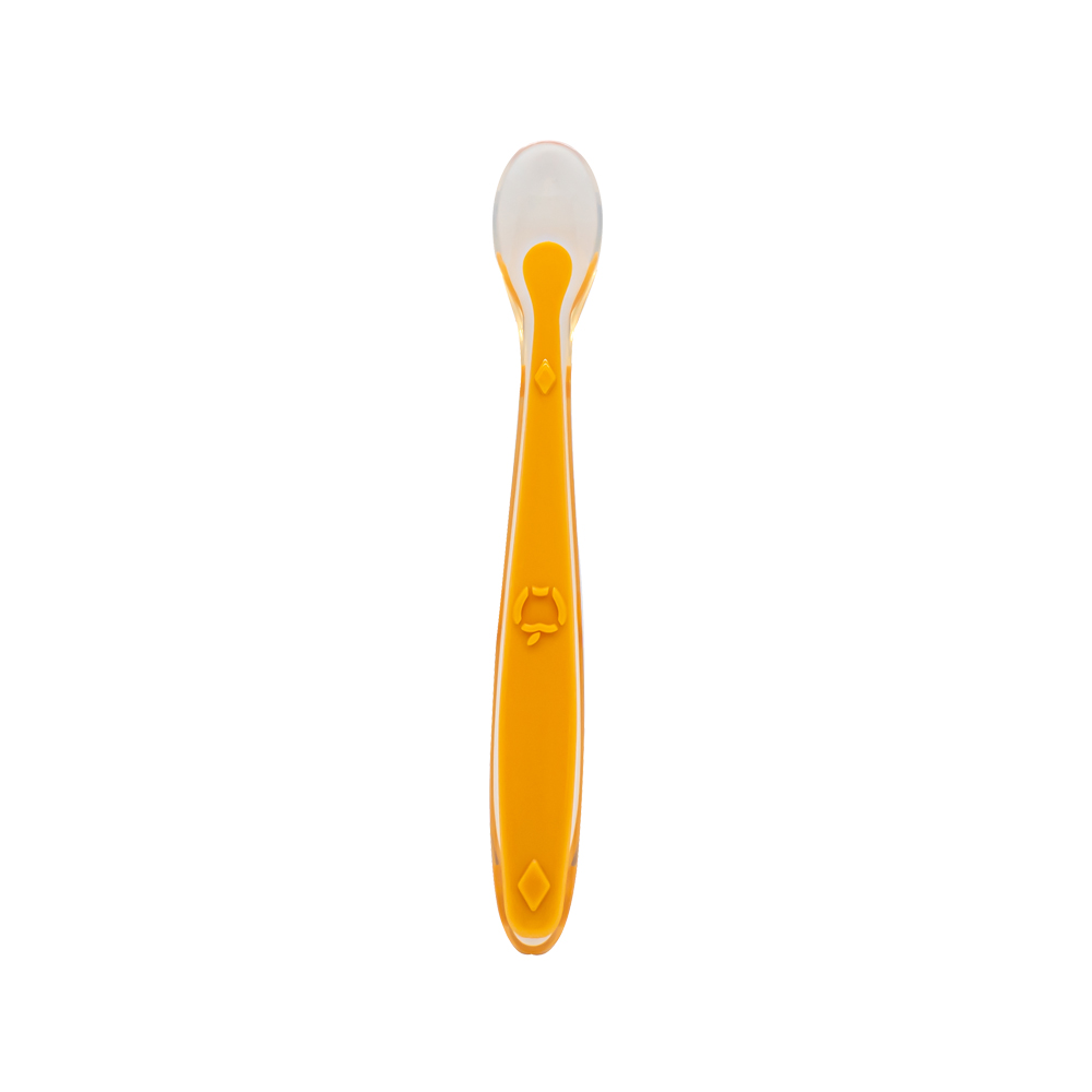 Callowesse Silicone Weaning Spoon – Orange