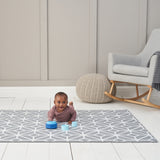 Tutti Bambini 120x 175cm Foam Puzzle Playmat - Tiles Grey