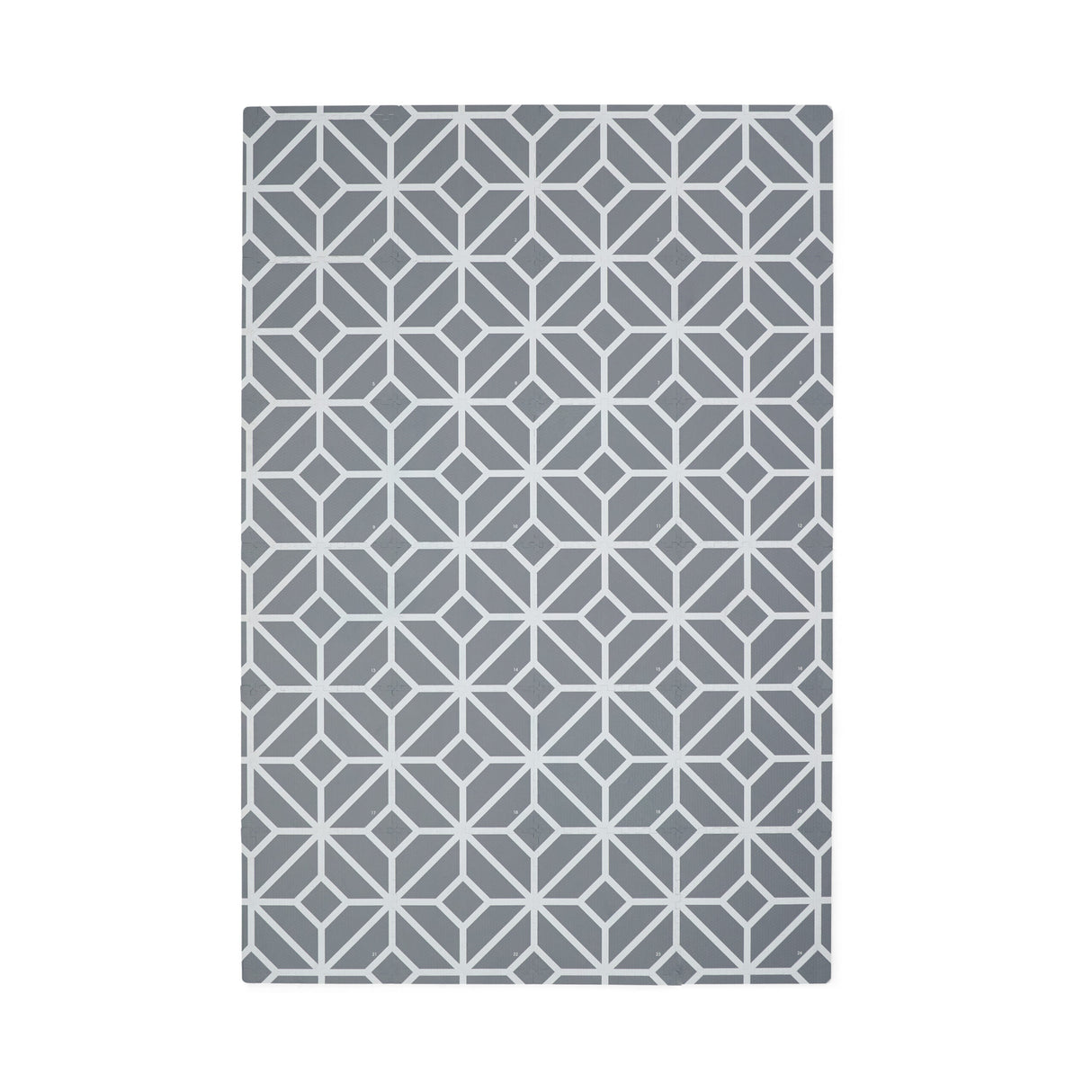 Tutti Bambini 120x 175cm Foam Puzzle Playmat - Tiles Grey