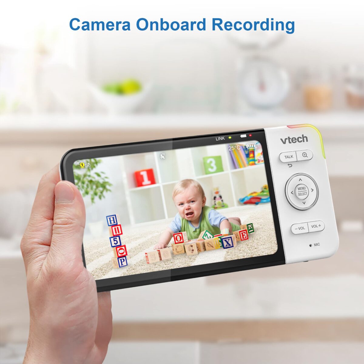 VTech RM5755HD 5″ HD Smart Wi-Fi Video Monitor