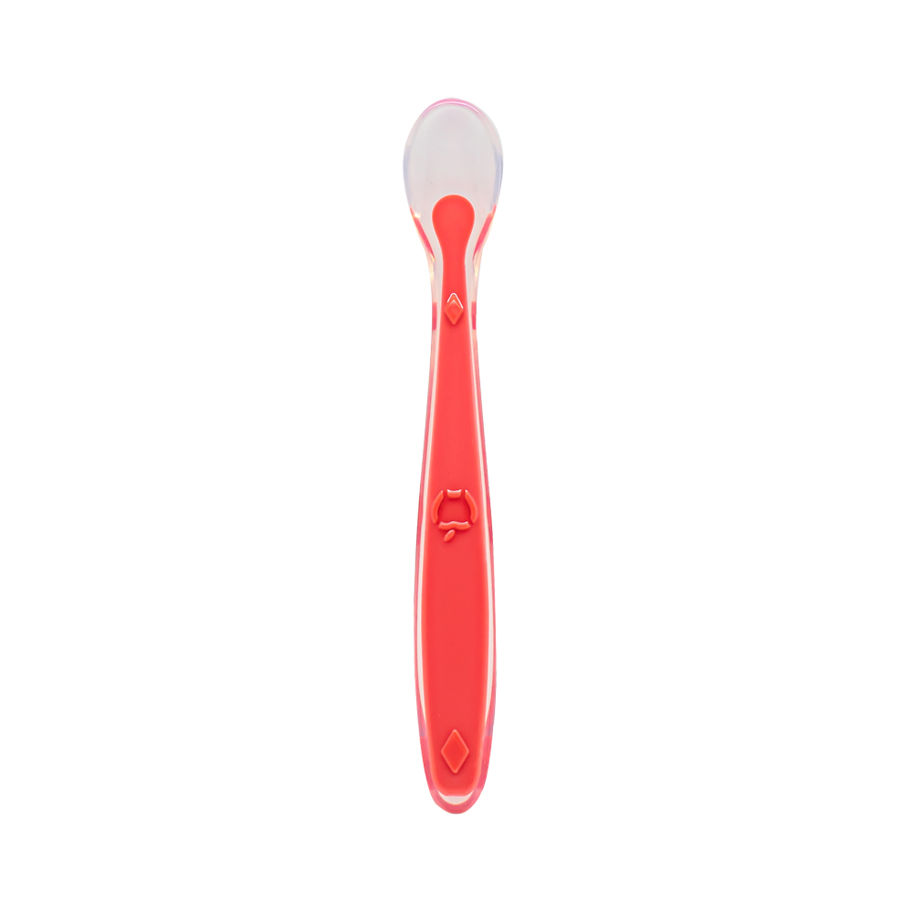 Callowesse Silicone Weaning Spoon – Red