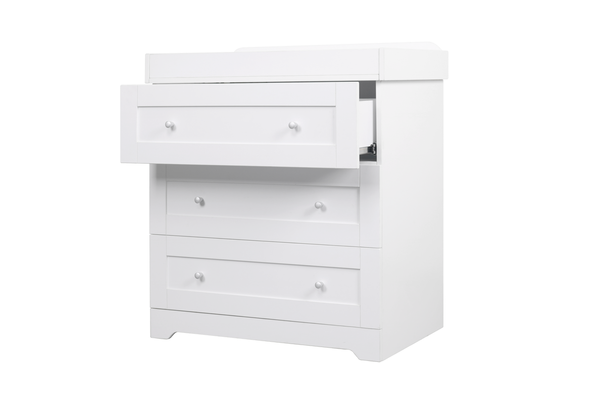 Tutti Bambini Rio Nursery Dresser / Chest Changer - White