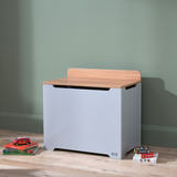 Tutti Bambini Rio Toy Box - Dove Grey / Oak