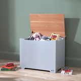 Tutti Bambini Rio Toy Box - Dove Grey / Oak