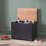 Tutti Bambini Rio Toy Box - Slate Grey / Oak