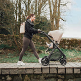 Silver Cross Reef 2 Ultimate Travel System Bundle with Cybex Cloud T Car Seat and ISOFIX Base - Mocha