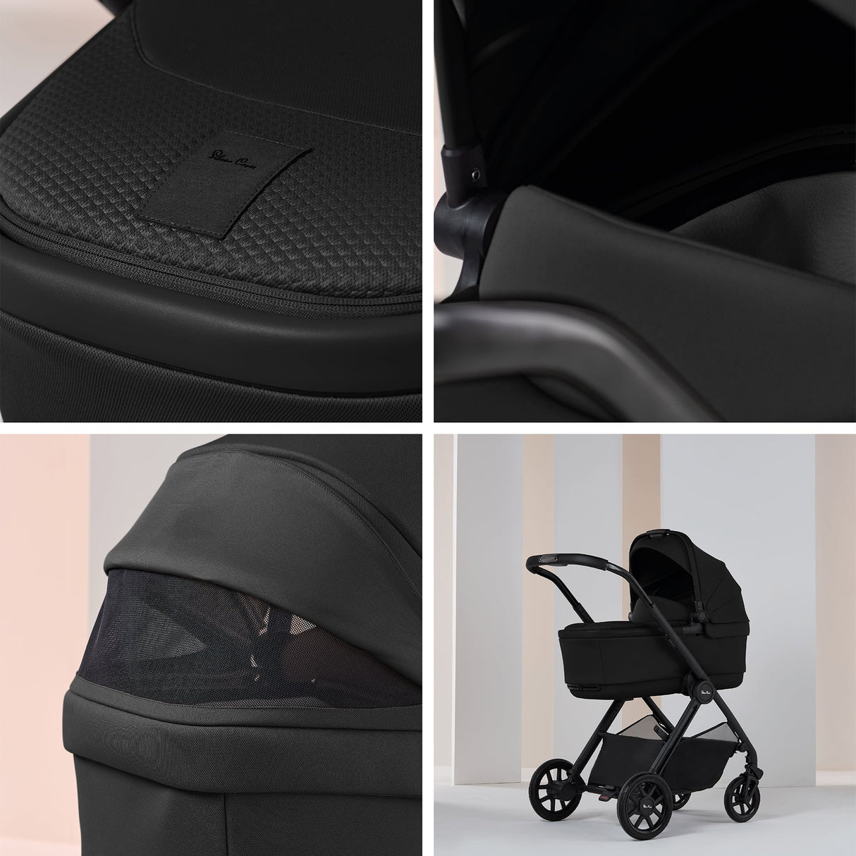 Silver Cross Reef 2 Ultimate Travel System Bundle with Cybex Cloud T Car Seat and ISOFIX Base - Space