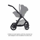 Silver Cross Reef 2 Ultimate Travel System Bundle with Cybex Cloud T Car Seat and ISOFIX Base - Space