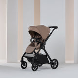 Silver Cross Reef 2 Ultimate Travel System Bundle with Cybex Cloud T Car Seat and ISOFIX Base - Mocha