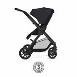 Silver Cross Reef 2 Ultimate Travel System Bundle with Cybex Cloud T Car Seat and ISOFIX Base - Space