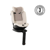 Silver Cross Motion 2 All Size 360 Car Seat -  Almond