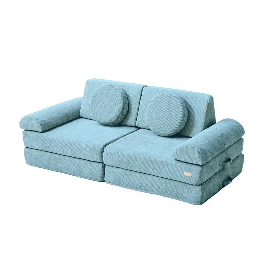 Tutti Bambini Playrama Montessori Kids Play Modular Sofa - Ocean Stone