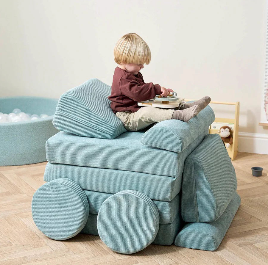 Tutti Bambini Playrama Montessori Kids Play Modular Sofa - Ocean Stone