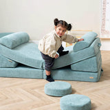 Tutti Bambini Playrama Montessori Kids Play Modular Sofa - Ocean Stone