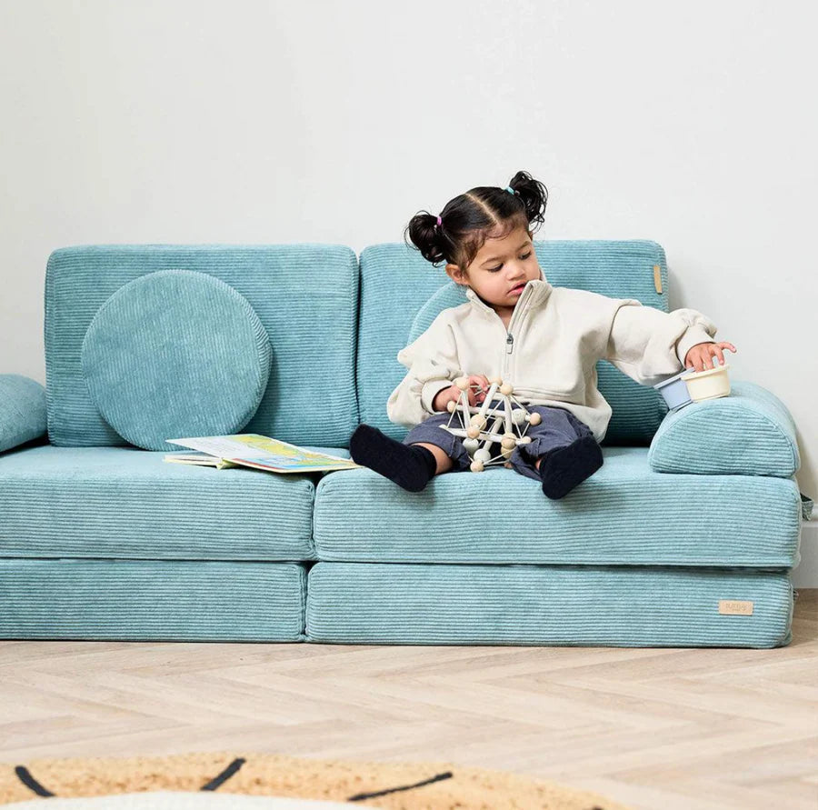 Tutti Bambini Playrama Montessori Kids Play Modular Sofa - Ocean Stone