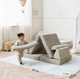 Tutti Bambini Playrama Montessori Kids Play Modular Sofa - Mushroom