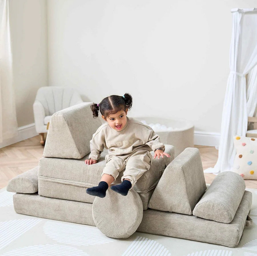 Tutti Bambini Playrama Montessori Kids Play Modular Sofa - Mushroom