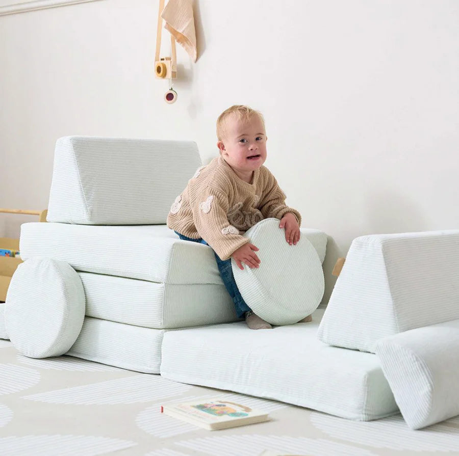 Tutti Bambini Playrama Montessori Kids Play Modular Sofa - Sea Mist