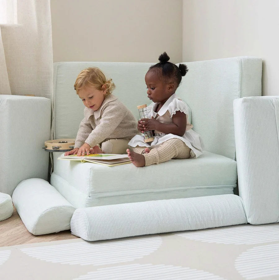 Tutti Bambini Playrama Montessori Kids Play Modular Sofa - Sea Mist