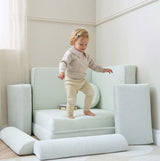 Tutti Bambini Playrama Montessori Kids Play Modular Sofa - Sea Mist